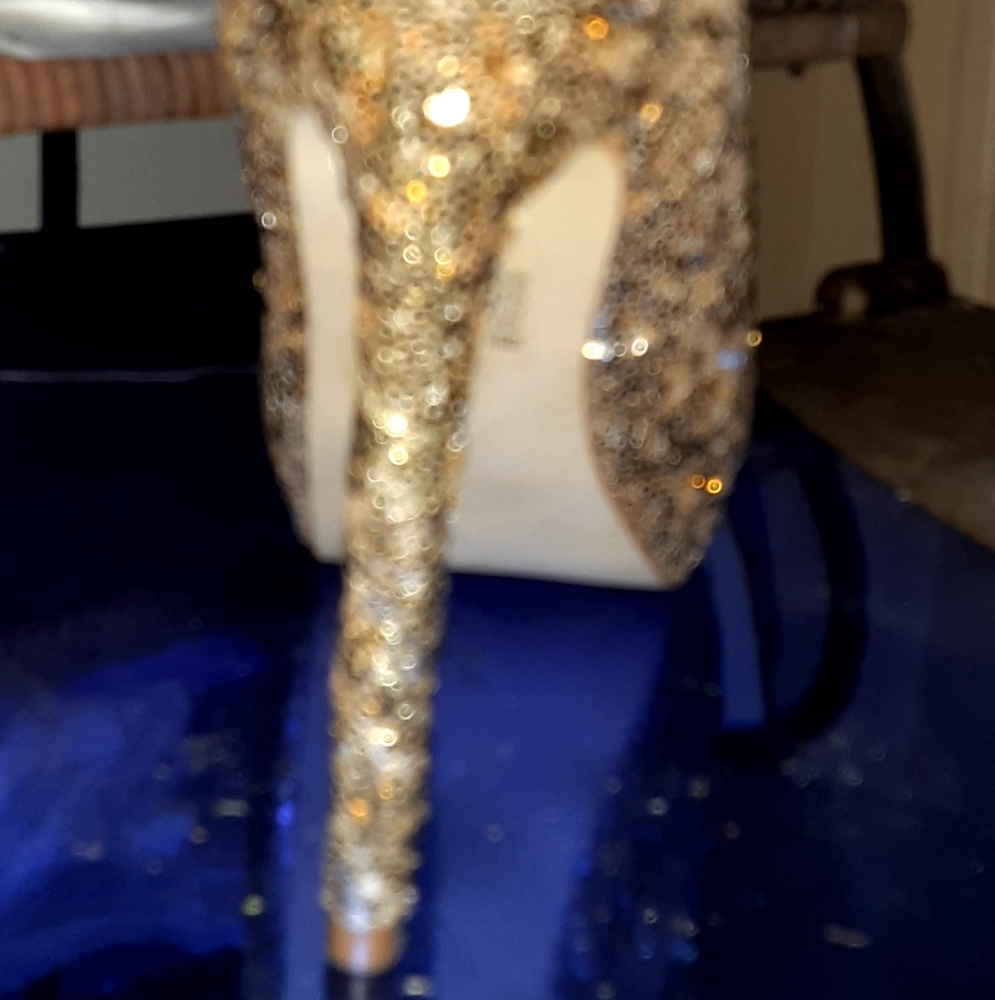 Y2k era Colin Stuart sequin heels - Picture 6 of 9
